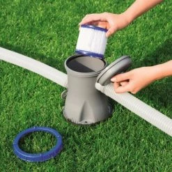 Lot De 2 Cartouches Bestway Pour Filtre De Piscine Dacron I -Pompe et filtre de piscine Soldes 11443397 3