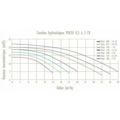 Pompe De Filtration PULSO 1.5 Cv Triphase 22 M3 Par Heure Guinard (Aqualux) -Pompe et filtre de piscine Soldes 1151104 4