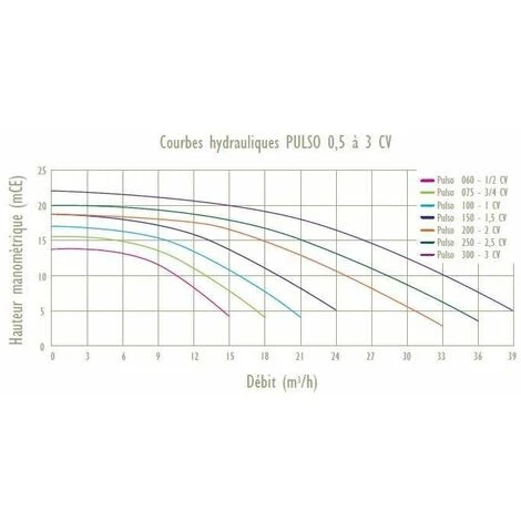 Pompe De Filtration PULSO 3 Cv Monophase 38 M3 Par Heure Guinard (Aqualux) 4 Pompe De Filtration PULSO 3 Cv Monophase 38 M3 Par Heure Guinard (Aqualux) – Image 4