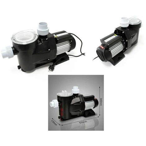 BIGB Pompe De Filtration Piscine 28800l/h - 1300 W 1 BIGB Pompe De Filtration Piscine 28800l/h - 1300 W