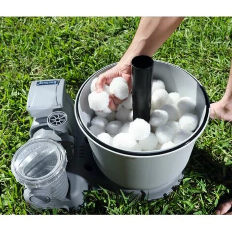 BESTWAY Balles En Polyester Pour Filtre à Sable Flowclear 500g 2 BESTWAY Balles En Polyester Pour Filtre à Sable Flowclear 500g â Image 2