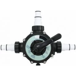 VidaXL Soupape à Multi-voies Pour Filtre à Sable ABS 1,5" 6 Voies -Pompe et filtre de piscine Soldes 13197151 3