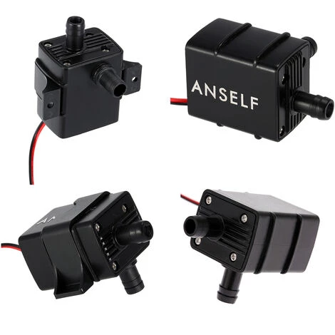 Anself Ultra-silencieux Mini DC12V 4.2W Micro Brushless Eau Pompe A Huile Aquarium Etanche Submersible Fontaine Circulating 240L / H 300cm Lift 2 Anself Ultra-silencieux Mini DC12V 4.2W Micro Brushless Eau Pompe A Huile Aquarium Etanche Submersible Fontaine Circulating 240L / H 300cm Lift – Image 2