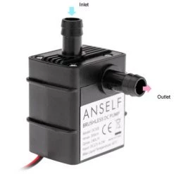 Anself Ultra-silencieux Mini DC12V 4.2W Micro Brushless Eau Pompe A Huile Aquarium Etanche Submersible Fontaine Circulating 240L / H 300cm Lift 9 Anself Ultra-silencieux Mini DC12V 4.2W Micro Brushless Eau Pompe A Huile Aquarium Etanche Submersible Fontaine Circulating 240L / H 300cm Lift -Pompe et filtre de piscine Soldes 13238184 5