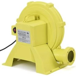 COSTWAY Pompe Gonflable De Ventilateur Electrique Avec Moteur 680W En Cuivre Et Cage En PP Pour Château Gonflable Et Arches Gonflable Jaune -Pompe et filtre de piscine Soldes 13263521 3