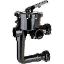 Vanne Piscine Multivoie - Vanne 2'' - 6 Voies Avec Montage - Noire De Astralpool