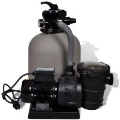 VIDAXL Pompe à Filtre à Sable 600 W 17000 L/h - Gris 7 VIDAXL Pompe à Filtre à Sable 600 W 17000 L/h - Gris -Pompe et filtre de piscine Soldes 14282109 3