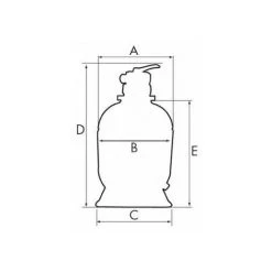 HAYWARD Filtre A Sable Piscine Powerline Top 6 M3/h 8 HAYWARD Filtre A Sable Piscine Powerline Top 6 M3/h -Pompe et filtre de piscine Soldes 15013378 4