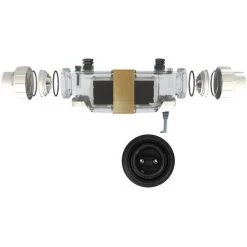 Cellule D'électrolyseur X-CELL Pour Limpido 160 - Prise Ronde à 2 Points - CCEI -Pompe et filtre de piscine Soldes 18033796 3