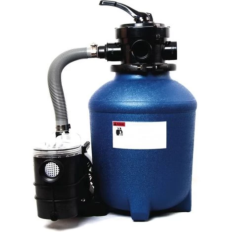 HABITAT & JARDIN Groupe De Filtration à Sable Complet - 5.7m³/h 1 HABITAT & JARDIN Groupe De Filtration à Sable Complet - 5.7m³/h