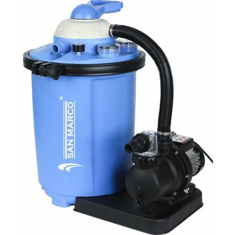 SAN MARCO Filtre � Sable 10 M3/H Minuteur Et Aqualoon 1 SAN MARCO Filtre � Sable 10 M3/H Minuteur Et Aqualoon