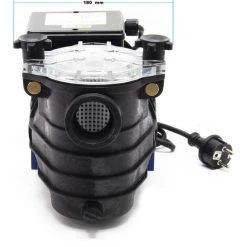 WILTEC Pompe Piscine 11700l/h 250 Watts Pompe Filtration Circulation Filtre Eau Pool Whirlpool Jardin 9 WILTEC Pompe Piscine 11700l/h 250 Watts Pompe Filtration Circulation Filtre Eau Pool Whirlpool Jardin -Pompe et filtre de piscine Soldes 18704490 5