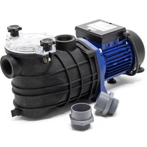 WILTEC Pompe Piscine17700l/h 1100 Watts Pompe Filtration Circulation Filtre Eau Pool Whirlpool Jardin 2 WILTEC Pompe Piscine17700l/h 1100 Watts Pompe Filtration Circulation Filtre Eau Pool Whirlpool Jardin – Image 2