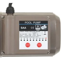 ASUPERMALL Pompe De Piscine Avec Minuterie Noir 0,25 CH 8000 L / H -Pompe et filtre de piscine Soldes 18813004 3