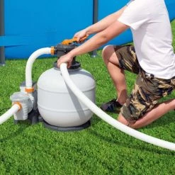 Pompe Filtre à Sable Bestway Flowclear™ 7.751 L/h - Avec Adaptateur -Pompe et filtre de piscine Soldes 19154510 3