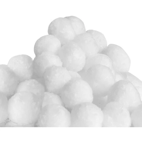 MONZANA Boules De Filtration Pour Filtre à Sable 700g Filtration Piscine Lavable Balle Filtrante Recyclable 5 Cm Nettoyage Bassin 2 MONZANA Boules De Filtration Pour Filtre à Sable 700g Filtration Piscine Lavable Balle Filtrante Recyclable 5 Cm Nettoyage Bassin – Image 2
