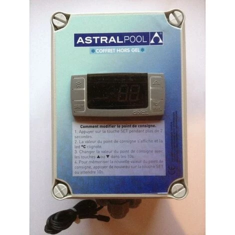 ASTRALPOOL Coffret Hors Gel Affichage Digital Astral 1 ASTRALPOOL Coffret Hors Gel Affichage Digital Astral