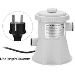 ASUPERMALL Electrique Piscine Filtre Pompe Reutilisable Pratique Piscine Filtre Purificateur Eau Facile A Installer -Pompe et filtre de piscine Soldes 23396799 4