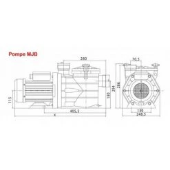 14 M3/h Pompe Piscine Auto-amorçante MJB - Interplast 6 14 M3/h Pompe Piscine Auto-amorçante MJB - Interplast -Pompe et filtre de piscine Soldes 23573151 3
