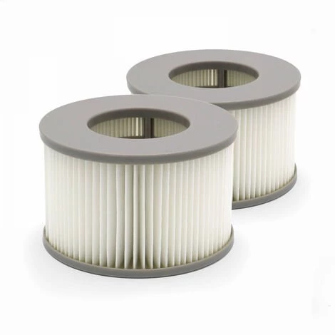 OVIALA Lot De 2 Cartouches De Filtration Pour Spa Gonflable TEKAPO - Blanc 1 OVIALA Lot De 2 Cartouches De Filtration Pour Spa Gonflable TEKAPO - Blanc