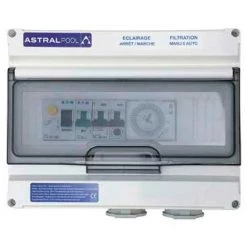 ASTRALPOOL Coffret électrique Pour Piscine Hors Sol Avec Différentiel 30 MA - 2 Prises