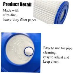 ASUPERMALL Piscine Pompe Filtre Cartouche, Peut Etre Nettoye A Plusieurs Reprises, De Type A / C -Pompe et filtre de piscine Soldes 28076502 5