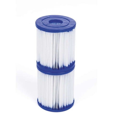 ALICE'S GARDEN Lot De 2 Cartouches Filtrantes Type 1 Pour Pompe De Piscine - 7,8x7,8cm Compatibles Avec Piscines Bestway Leman, Opalite, Connemara, Diamant, Jade Et Spinelle 3x2m 1 ALICE'S GARDEN Lot De 2 Cartouches Filtrantes Type 1 Pour Pompe De Piscine - 7,8x7,8cm Compatibles Avec Piscines Bestway Leman, Opalite, Connemara, Diamant, Jade Et Spinelle 3x2m