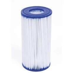 ALICE'S GARDEN Cartouche Filtrante Type 3/A Pour Pompe De Piscine - 10,6x20,3cm Compatible Avec Piscines Bestway Vostok 5x3m, Spinelle 5x3m Et Vostok 6x3m.