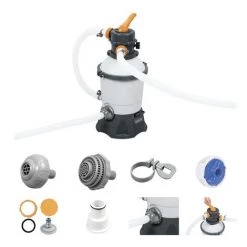 BESTWAY DEUTSCHLAND GMBH Filtre à Sable Pour Piscine 3.028 L/H