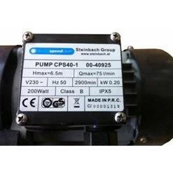 Steinbach Filtre à Sable Accessoire Pompe à Filtre Cps 40-1, Noir, 75l/min/200W/230V