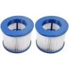 Lot De 2 Cartouches De Filtres Pour Spa Gonflable Cocooning Water - Blanc