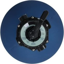 TRUE DEAL Filtre à Sable Pour Piscine Avec Vanne 6 Positions Bleu 660 Mm -Pompe et filtre de piscine Soldes 30021689 3