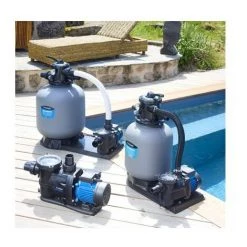 Filtre à Sable Ø350mm 4,5m³/h Vanne 1,5" Top 6 Voies STEINER -Pompe et filtre de piscine Soldes 30192845 5