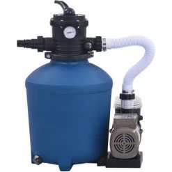 TRUE DEAL Pompe Filtrante à Sable Avec Minuterie 530 W 10980 L/h 7 TRUE DEAL Pompe Filtrante à Sable Avec Minuterie 530 W 10980 L/h -Pompe et filtre de piscine Soldes 30321037 3