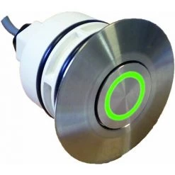 C.C.E.I Traversée De Paroi Pour Bouton Piezo Inox - CCEI