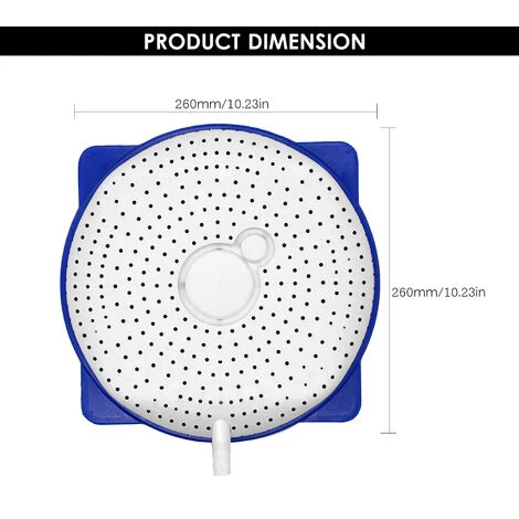Drain De Couverture De Piscine KKmoon (neutre) Raccords De Vidange De Piscine K-213 Avec Tuyau De 15 Pieds Et Pompe A Siphon 2 Drain De Couverture De Piscine KKmoon (neutre) Raccords De Vidange De Piscine K-213 Avec Tuyau De 15 Pieds Et Pompe A Siphon – Image 2
