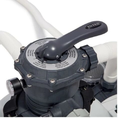 Filtre à Sable 10 M3/h Intex - Secteur - Blanc 2 Filtre à Sable 10 M3/h Intex - Secteur - Blanc – Image 2