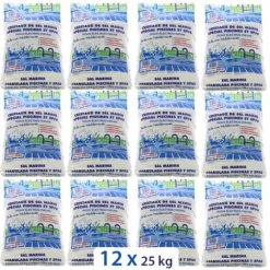 Traitement Au Sel - Sel Pour électrolyse Piscine - 12x25kg De Centrocom