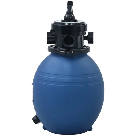 ASUPERMALL Filtre A Sable Pour Piscine Avec Vanne 4 Positions Bleu 300 Mm 2 ASUPERMALL Filtre A Sable Pour Piscine Avec Vanne 4 Positions Bleu 300 Mm – Image 2