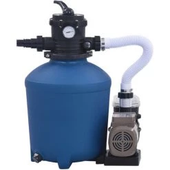 ASUPERMALL Pompe Filtrante A Sable Avec Minuterie 530 W 10980 L/h 7 ASUPERMALL Pompe Filtrante A Sable Avec Minuterie 530 W 10980 L/h -Pompe et filtre de piscine Soldes 34552735 3