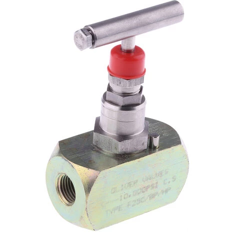 Vanne De Régulation Du Débit Hydraulique RS PRO, G 1/4, 700 Bar Bars ( Prix Pour 1 ) 1 Vanne De Régulation Du Débit Hydraulique RS PRO, G 1/4, 700 Bar Bars ( Prix Pour 1 )