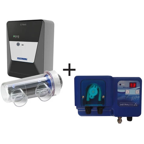 ASTRALPOOL Electrolyseur Au Sel E-Next 21 + Pompe Doseuse Micro PH - Astral Pool 1 ASTRALPOOL Electrolyseur Au Sel E-Next 21 + Pompe Doseuse Micro PH - Astral Pool