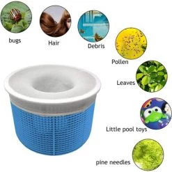 BRIDAY Chaussette De Filtre De Piscine, Chaussettes D'écumoire De Piscine, Panier De Filtre De Piscine, Chaussettes D'écumoire De Piscine, Panier D'écumoire De Piscine (20) -Pompe et filtre de piscine Soldes 35561845 4