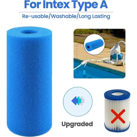 BETTERLIFE 4 Pièces Éponge Filtrante Type S1, Cartouche De Filtre En Mousse, Mousse Pour Filtre Piscine, Réutilisables Et Lavables, Filtre En Mousse Pour Spa, Piscine, Jacuzzi(20*10*4cm) 4 BETTERLIFE 4 Pièces Éponge Filtrante Type S1, Cartouche De Filtre En Mousse, Mousse Pour Filtre Piscine, Réutilisables Et Lavables, Filtre En Mousse Pour Spa, Piscine, Jacuzzi(20*10*4cm) – Image 4
