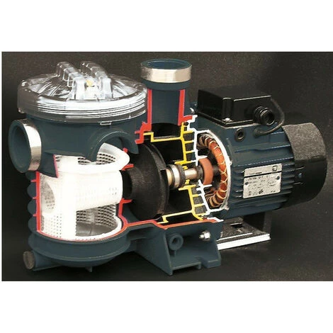 KSB Pompe Pour Piscine Filtra - Pompe: Triphasé - Débit Pompe Piscine: 12 M3/h - 0,50 CV 2 KSB Pompe Pour Piscine Filtra - Pompe: Triphasé - Débit Pompe Piscine: 12 M3/h - 0,50 CV – Image 2