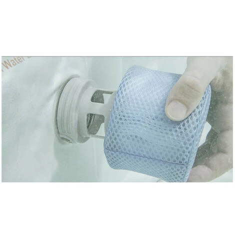 DONTODENT Lot De 6 Cartouches Filtrantes Avec Filet Pour Spa Gonflable MSPA - Blanc 4 DONTODENT Lot De 6 Cartouches Filtrantes Avec Filet Pour Spa Gonflable MSPA - Blanc – Image 4