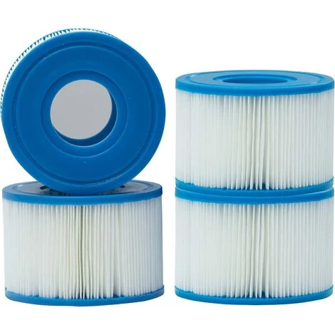 ECHOO Lot De 4 Cartouches Intex De Type S1 Pour Filtre à Jacuzzi, Cartouches De Rechange Pour Intex S1, Cartouche Filtrante De Type S1, Filtre De Piscine Pour Jardin, Piscine, Spa, Baignoire 1 ECHOO Lot De 4 Cartouches Intex De Type S1 Pour Filtre à Jacuzzi, Cartouches De Rechange Pour Intex S1, Cartouche Filtrante De Type S1, Filtre De Piscine Pour Jardin, Piscine, Spa, Baignoire