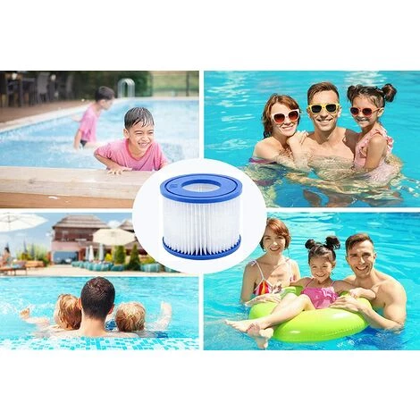 SUNFLOWER Cartouches filtrantes De Rechange Pour Bestway VI, Pour Lay-Z-Spa Miami, Pour Coleman SaluSpa Filters 90352E Filtre De Piscine (Lot De 2) 5 SUNFLOWER Cartouches filtrantes De Rechange Pour Bestway VI, Pour Lay-Z-Spa Miami, Pour Coleman SaluSpa Filters 90352E Filtre De Piscine (Lot De 2) – Image 5