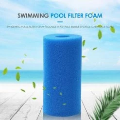 Piscine Filtre Betterlife, Piscine Filtre Pour Intex Type A Reutilisable / Lavable Piscine Filtre En Mousse Eponge Cartouche Nettoyeur De Piscine, 10.2*9.3*3Cm Bleu,3pcs 8 Piscine Filtre Betterlife, Piscine Filtre Pour Intex Type A Reutilisable / Lavable Piscine Filtre En Mousse Eponge Cartouche Nettoyeur De Piscine, 10.2*9.3*3Cm Bleu,3pcs -Pompe et filtre de piscine Soldes 42438175 4