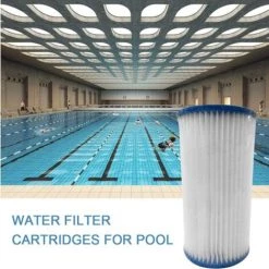 Cartouches De Filtration Intex Pour Filtre Betterlife,S'adapter à Intex Type A/C,Bleu, 1 Unité (Lot De 2) 8 Cartouches De Filtration Intex Pour Filtre Betterlife,S'adapter à Intex Type A/C,Bleu, 1 Unité (Lot De 2) -Pompe et filtre de piscine Soldes 42438176 4